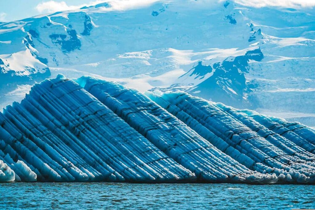 Jokulsarlon glacier lagoon iceberg Iceland